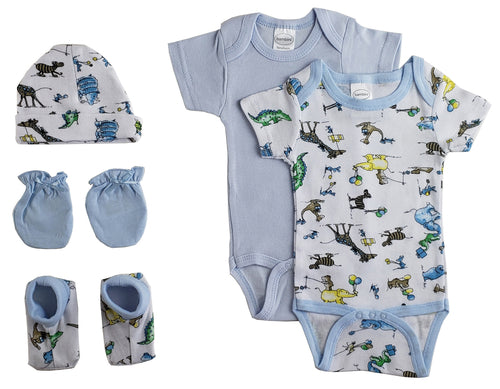 Set für Neugeborene Jungen – 5-teiliges Geschenkset