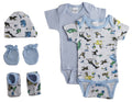 Set für Neugeborene Jungen – 5-teiliges Geschenkset