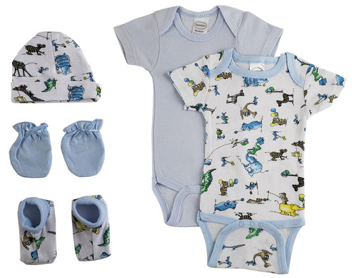 Set für Neugeborene Jungen – 5-teiliges Geschenkset